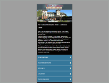 Tablet Screenshot of bloomingtonchateau.com